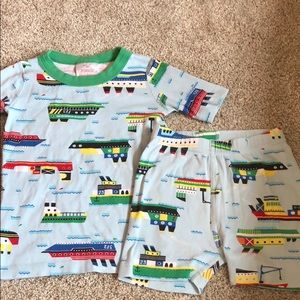 Hanna Andersson boats pajamas 5t 110